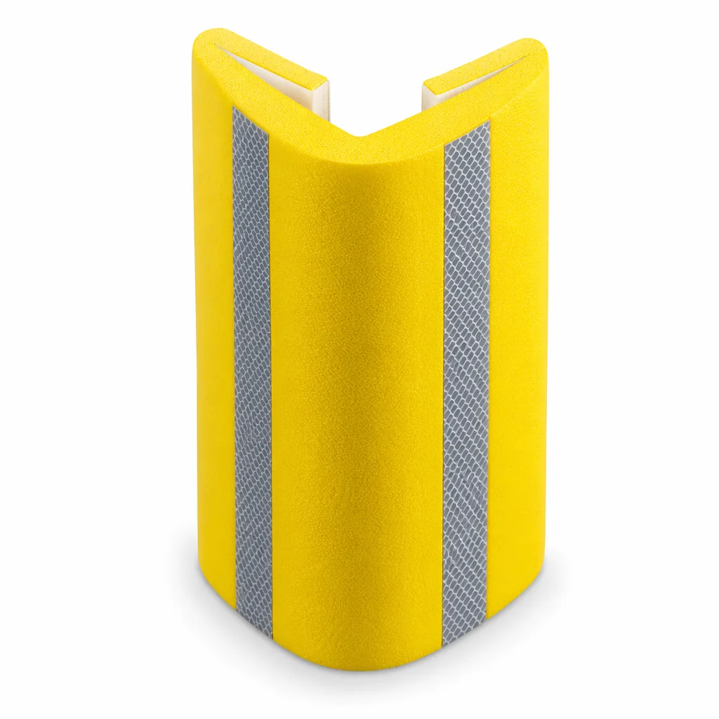 Fluorescent Yellow Reflective Corner Guard